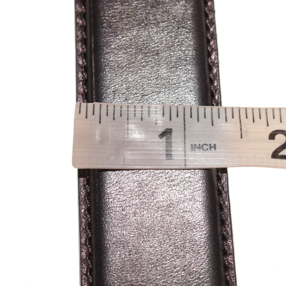 Di Bianco NWT Cut to Size Dress Belt In Solid Green Leather One Size